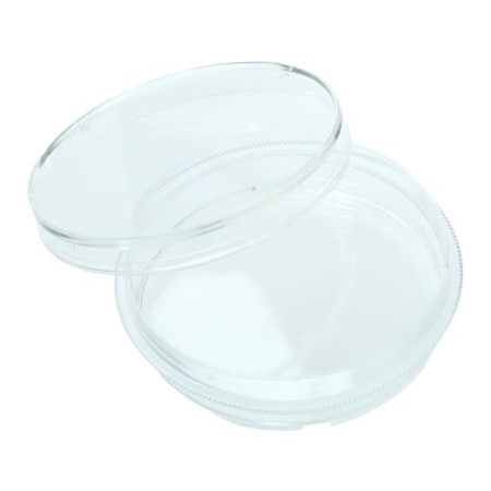 Celltreat Scientific Products CELLTREAT 60x15mm Tissue Culture Treated Dish w/Grip Ring, Sterile, Clear, Polystyrene, 500/PK 229660